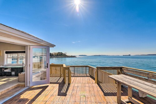 Waterfront Retreat w/ Deck ~ 7 Mi to Boston!