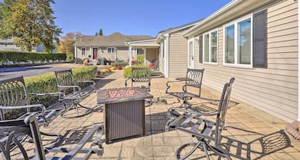 Tranquil Swansea Retreat w/ Fire Pit & Grill!