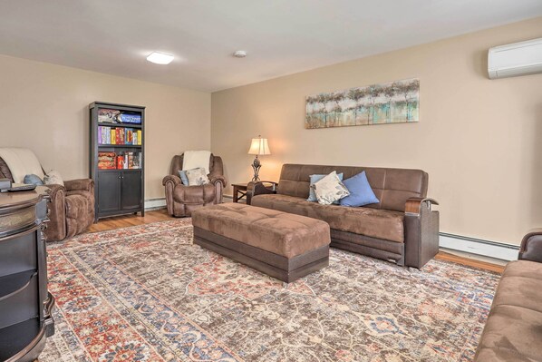 House (2 Bedrooms) | Interior - Tranquil Swansea Retreat w/ Fire Pit & Grill! (Swansea)