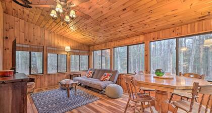 Furnished Deck + Fire Pit: Lake Wallenpaupack Home