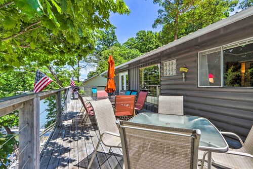 Waterfront Home w/ 3 Decks on Lake of the Ozarks!