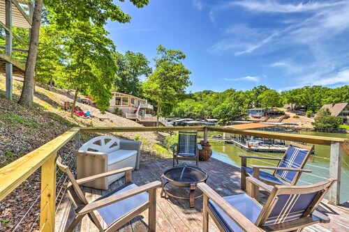 Waterfront Home w/ 3 Decks on Lake of the Ozarks!