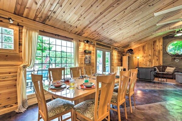 House (3 Bedrooms) | Interior - Waterfront Home w/ 3 Decks on Lake of the Ozarks! (Sunrise Beach)