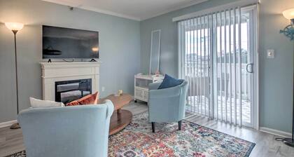 Central Studio w/ Deck: Walk to Shops & Dining!