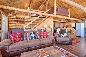 House (2 Bedrooms) | Interior - Remote Wolf Creek Cabin - Wide Open Spaces! (Wolf Creek)