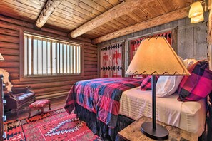 House (2 Bedrooms) | Interior - Remote Wolf Creek Cabin - Wide Open Spaces! (Wolf Creek)