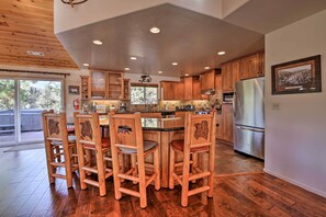 House (3 Bedrooms) | Interior - Hot Tub, Game Room & 2 Decks: Luxe Big Bear Home (Big Bear Lake)