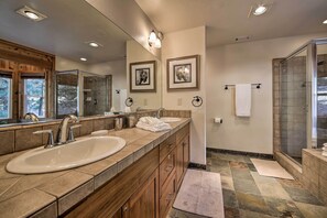House (3 Bedrooms) | Interior - Hot Tub, Game Room & 2 Decks: Luxe Big Bear Home (Big Bear Lake)