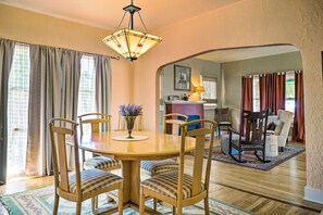 Cottage (2 Bedrooms) | Interior - Eclectic Home: Walk to Town & Bath District! (Truth or Consequences)