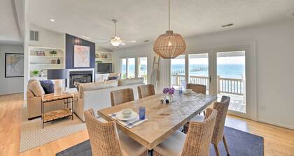 Waterfront Harkers Island Home: Sunset View & Dock