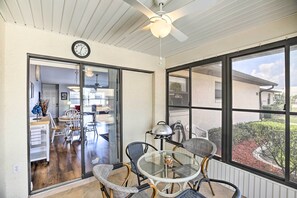 Villa (2 Bedrooms) | Interior - Screened Patio & Grill at Sebring Resort Community (Sebring)