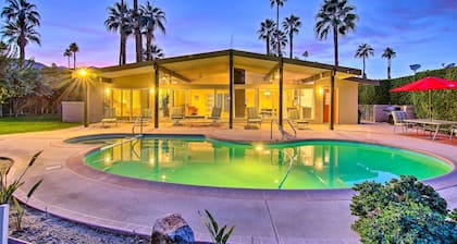 Palm Springs Oasis w/ Pool & Golf Course Views!