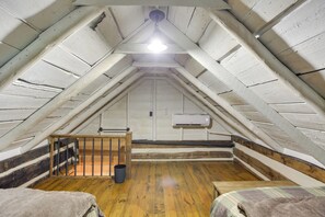 House (2 Bedrooms) | Interior - Restored Buchanan Log Cabin on 9-mile Creek! (Buchanan)