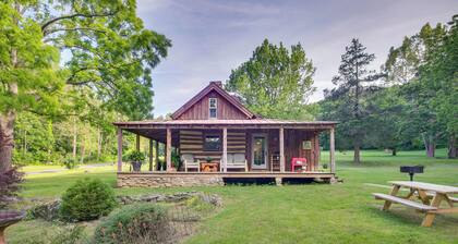 Restored Buchanan Log Cabin on 9-mile Creek!