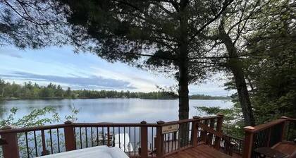 Adirondack Area Trout Lake Waterfront Cottage, Hot Tub, Pontoon Boat, Upstate NY