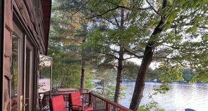 Adirondack Area Trout Lake Waterfront Cottage, Hot Tub, Pontoon Boat, Upstate NY