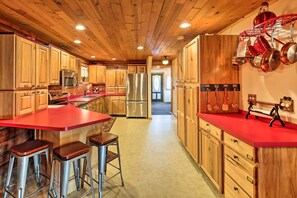 House (3 Bedrooms) | Interior - 'lodge 88' - Steps to Weiner Lake w/ Dock & Boat! (Sutton)