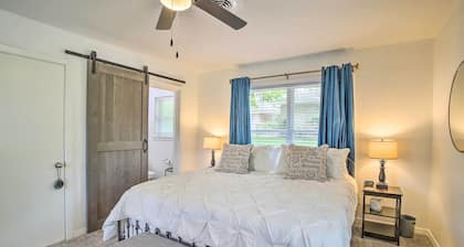 1 Mi to Main St: Brenham Retreat w/ Game Room