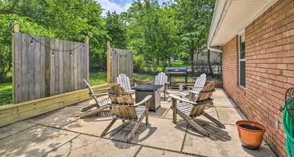 1 Mi to Main St: Brenham Retreat w/ Game Room