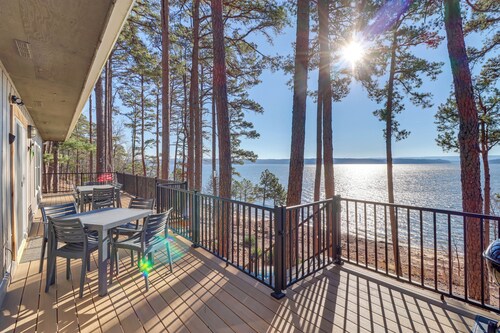 Quiet Waterfront Getaway w/ Furnished Deck & Grill