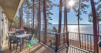 Quiet Waterfront Getaway w/ Furnished Deck & Grill