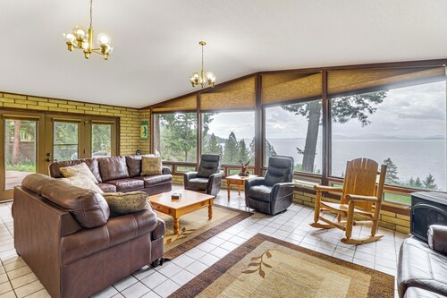 Flathead Lake Views: Scenic & Spacious Retreat!