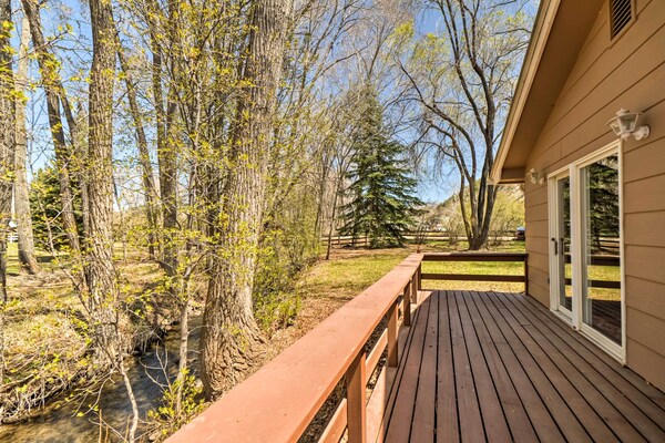 Spacious Mancos Home W/ Furnished Deck & Yard! - Mancos State Park, Mancos
