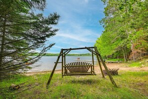 House (2 Bedrooms) | Interior - Private Dock + Screened Porch: Echo Lake Cabin (Mercer)