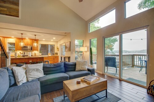 Private Boat Slip: Serene Lake of the Ozarks Home