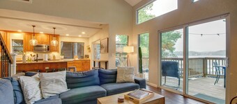 Private Boat Slip: Serene Lake of the Ozarks Home