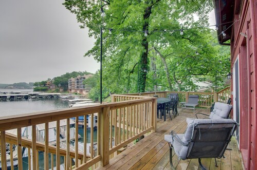 Private Boat Slip: Serene Lake of the Ozarks Home