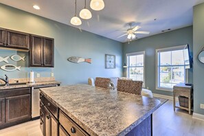 Apartment (1 Bedroom) | Interior - Dtwn Ludington Condo: Balcony, Walk To Beach! (Ludington)