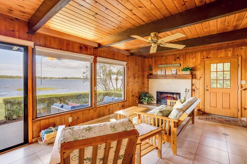 Lakefront Home w/ Game Room, Kayaks, & Fire Pit