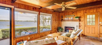 Lakefront Home w/ Game Room, Kayaks, & Fire Pit