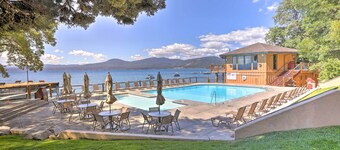Hot Tub & Lake Tahoe Views: Kings Beach Lodge