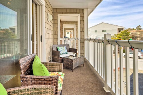 Ocean City Beach Condo w/ Private Balconies!