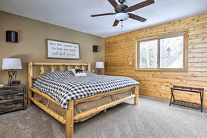 House (3 Bedrooms) | Interior - Secluded Lakehouse w/ Private Dock + Serene Views! (Iron River)