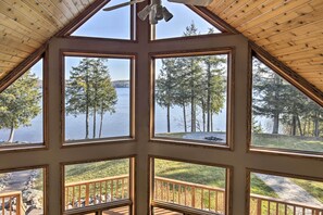 House (3 Bedrooms) | Interior - Secluded Lakehouse w/ Private Dock + Serene Views! (Iron River)