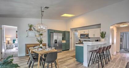 Stylish Bakersfield Getaway With Pool Table!