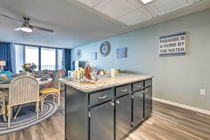 Apartment (1 Bedroom) | Interior - Oceanfront Oasis w/ Deck and Resort Beach Access! (Murrells Inlet)