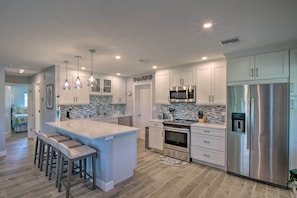 House (2 Bedrooms) | Front of property - Tasteful Home w/ Patio + Grill < 2 Mi to Beach! (Naples)