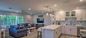 Tasteful Home w/ Patio + Grill < 2 Mi to Beach!