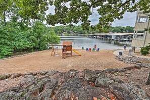 Interior - Large Balcony w/ View: Lakefront Osage Beach Condo (Osage Beach)