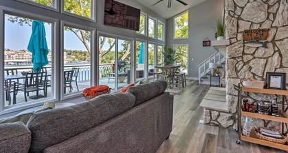 Private Boat Dock & Deck: Lakefront Home!