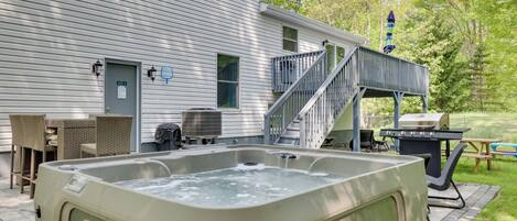 Casa de campo (4 Bedrooms) | Restaurante al aire libre