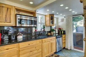 House (1 Bedroom) | Interior - Idaho Springs Cabin w/ Hot Tub on Half Acre! (Idaho Springs)