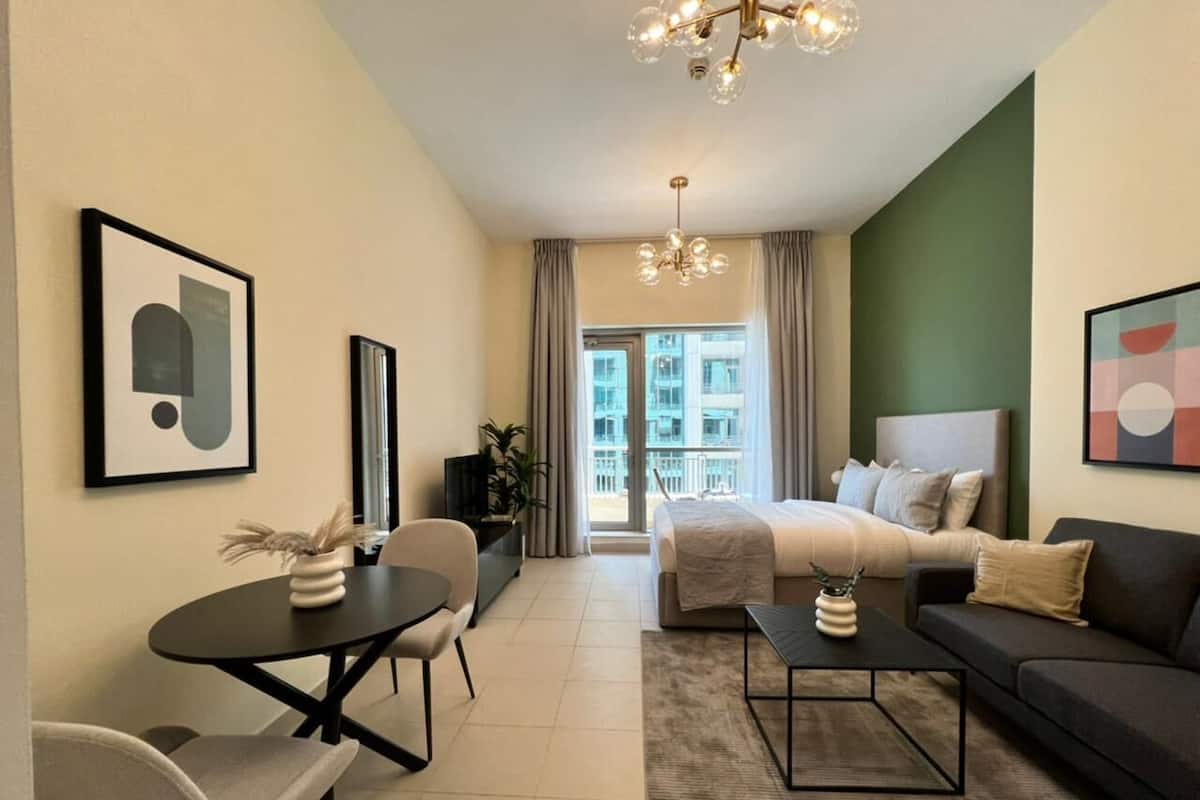 Monolocale Business (BLVD Central T2 1703) | 1 camera, biancheria in cotone egiziano