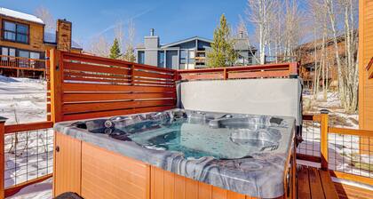 10 Mi to Keystone Resort: Cabin w/ Private Hot Tub