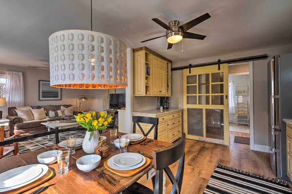 House (1 Bedroom) | Interior - Secluded Lothian Farmhouse on 45 Acres w/ Fire Pit (Lothian)