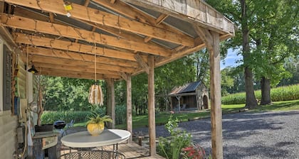 Secluded Lothian Farmhouse on 45 Acres w/ Fire Pit